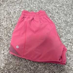 Lululemon Athletica Pink Athletic Shorts Lightweight Moisture-Wicking